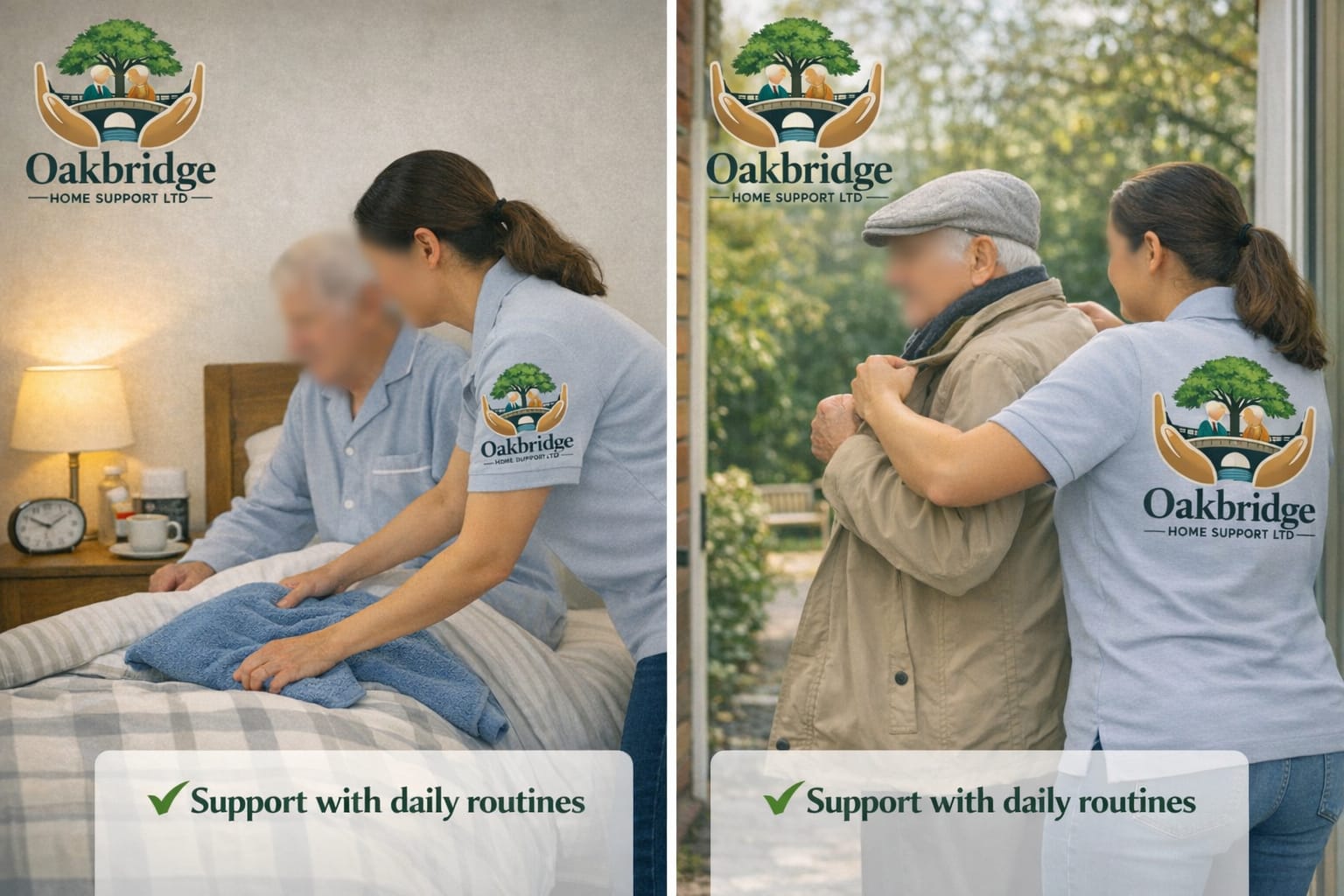 Reliable support with everyday routines